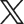 x logo
